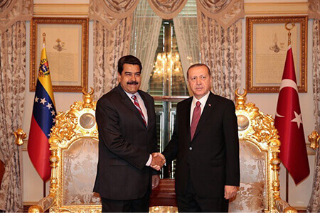 マドゥーロ大統領がトルコを訪問の写真